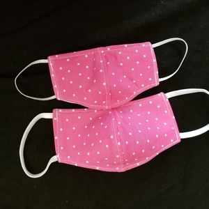 Adult women's mask and child mask combo